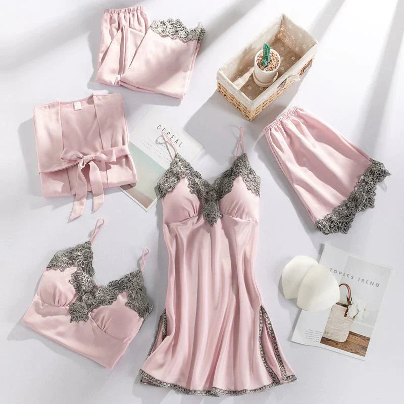 Pamaria - Set de pijama din satin