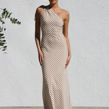 Rocia™ | Rochie de vară în dungi cu accent elegant