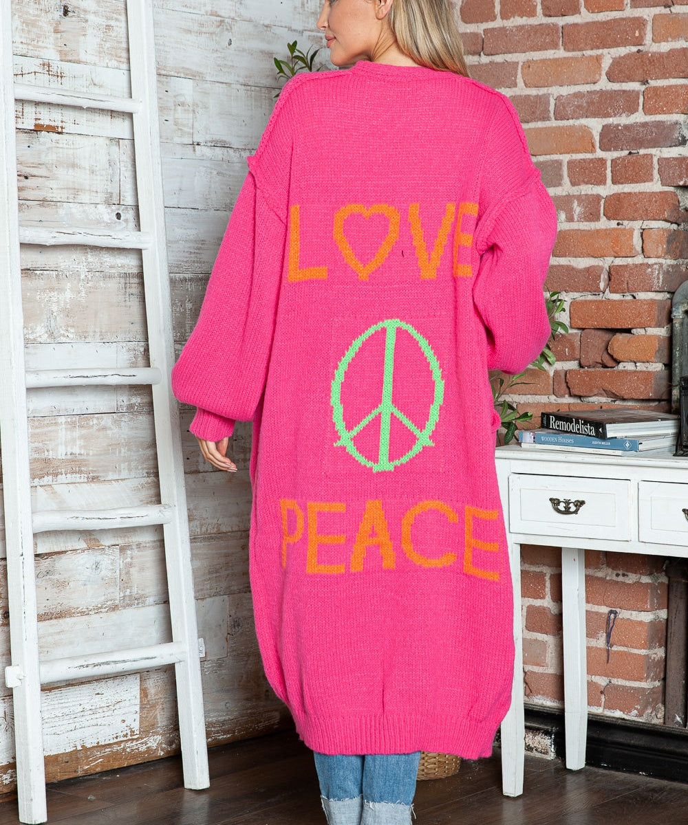 Giovanna | Cardigan lung oversized