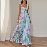 Isla | Rochie Maxi Florală Elegantă