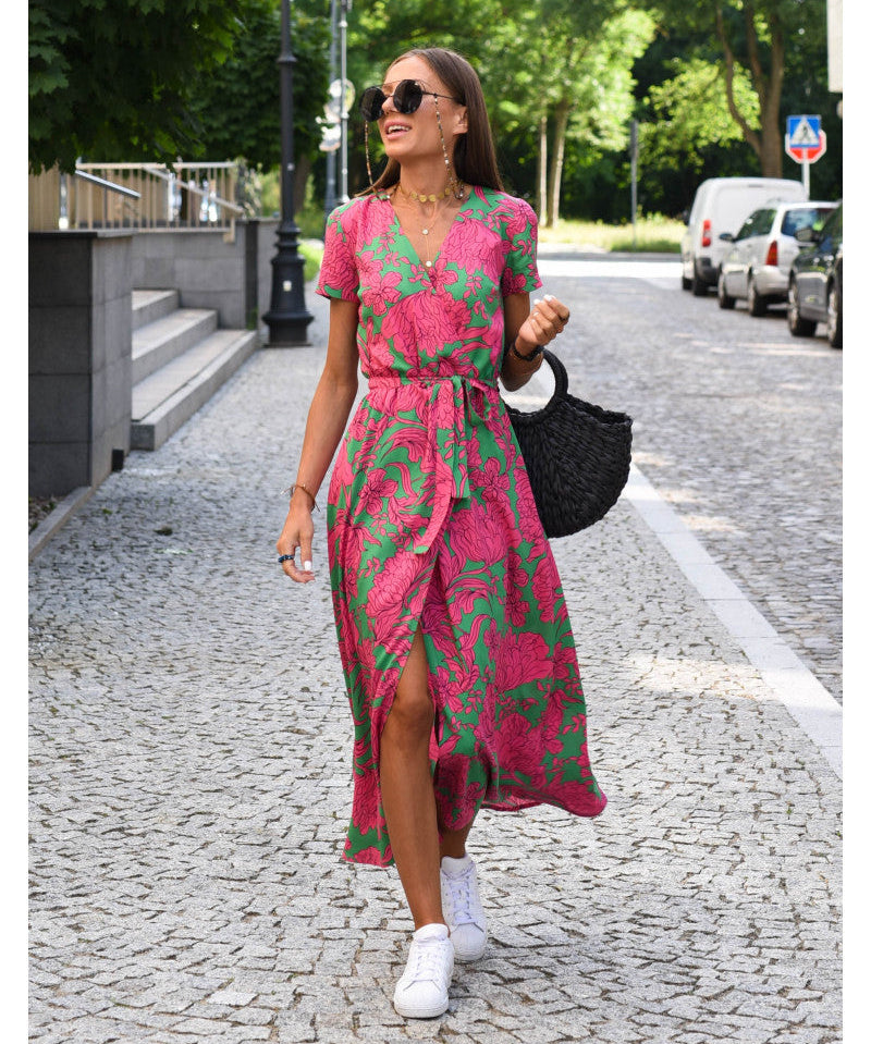 Kelly™ | Rochie tip wrap cu stil de vară