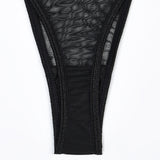 Eline™ | Set de Lenjerie din Mesh Transparent 4 Piese cu Sutien & Funda