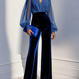 Maud™ - Salopetă elegantă cu decolteu în V