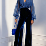 Maud™ - Salopetă elegantă cu decolteu în V