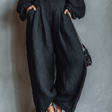 Tess™ - Set off-shoulder cu pantaloni largi