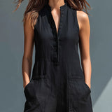 Lotte™ - Salopetă minimalistă fără mâneci