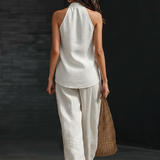 Zoë™ - Set fără mâneci cu pantaloni largi