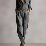 Anna™ - Salopetă elegantă în carouri