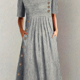 Belle | Rochie de vară în dungi