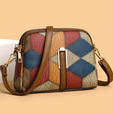 Clio | Mini Geantă Crossbody Patchwork