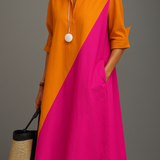Kayla™ | Rochie Midi Confortabilă
