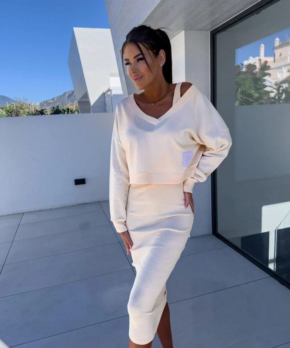 Ciara | Set Rochie și Hanorac