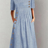 Belle | Rochie de vară în dungi