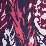 penacho | Set de tankini cu imprimeu de pene care acoperă abdomenul