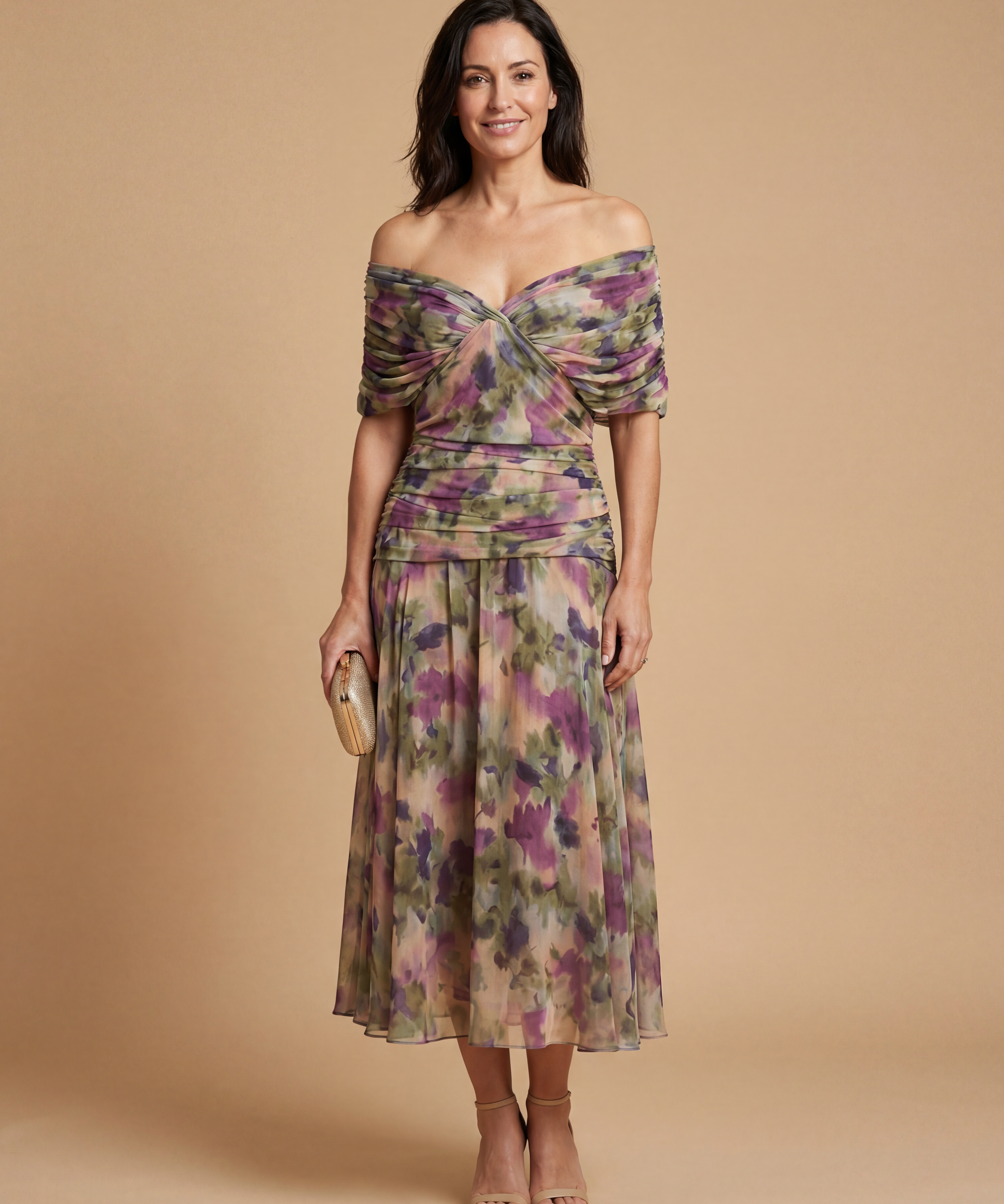 Rochie Luisa cu Decolteu în V