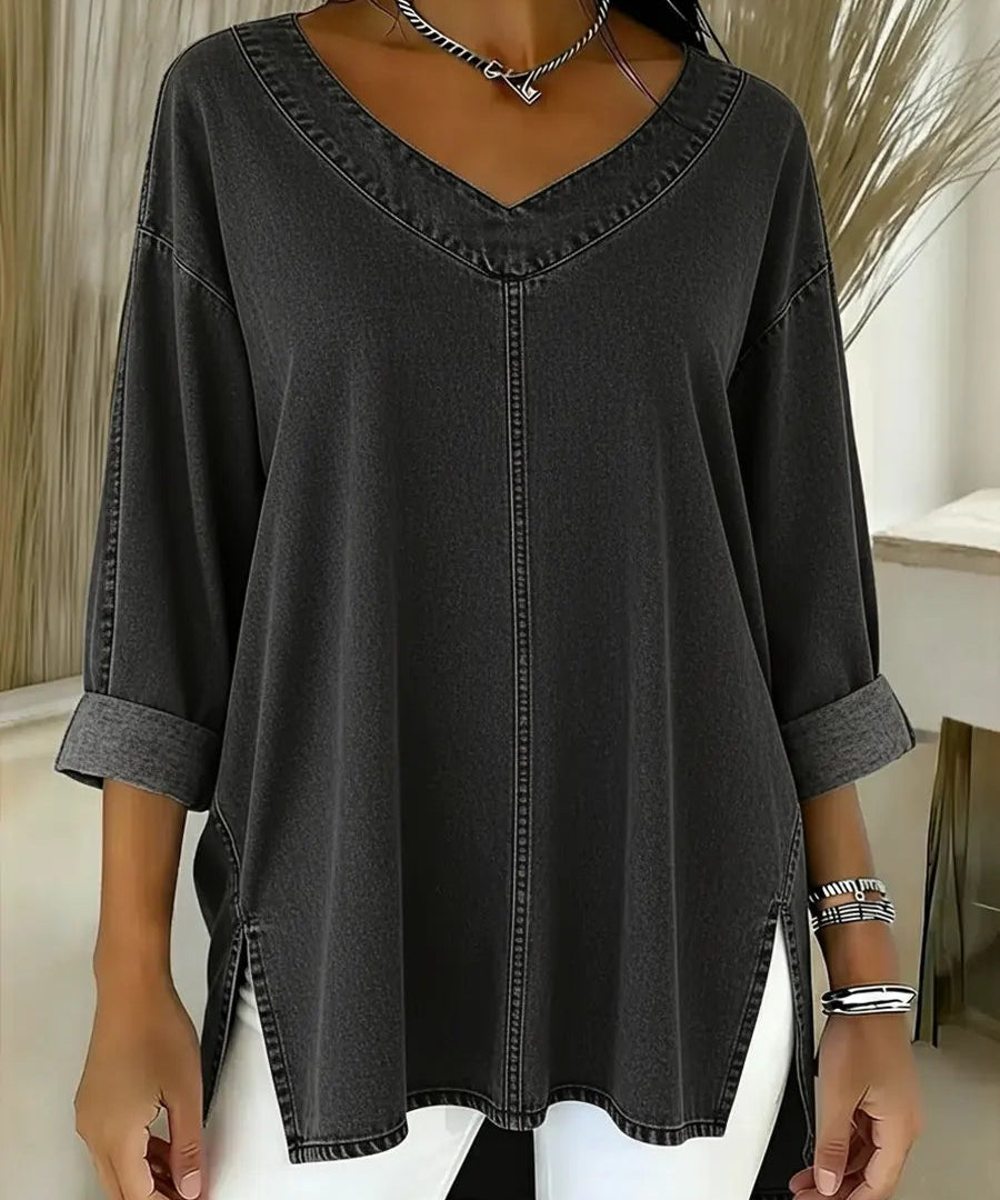 Amelia | Cămașă Denim Casual