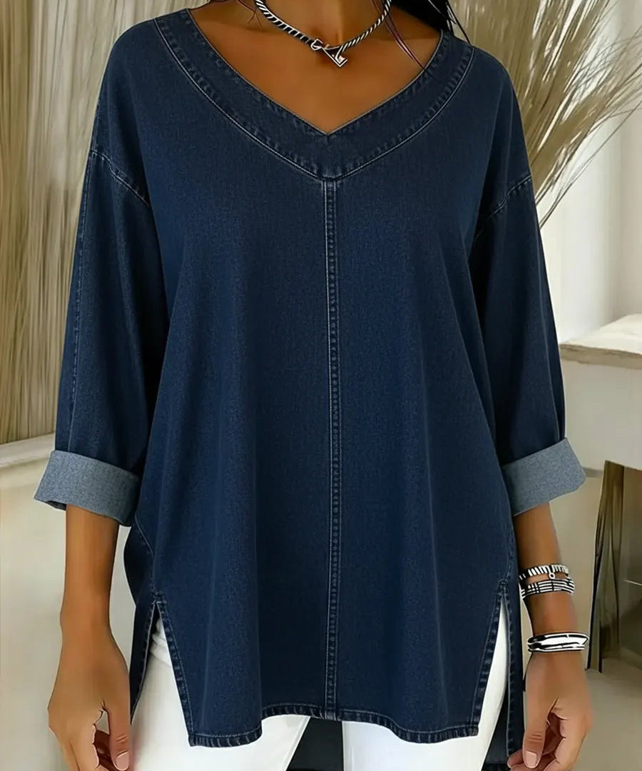 Amelia | Cămașă Denim Casual