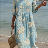 Kelsey | Rochie Florală Elegantă