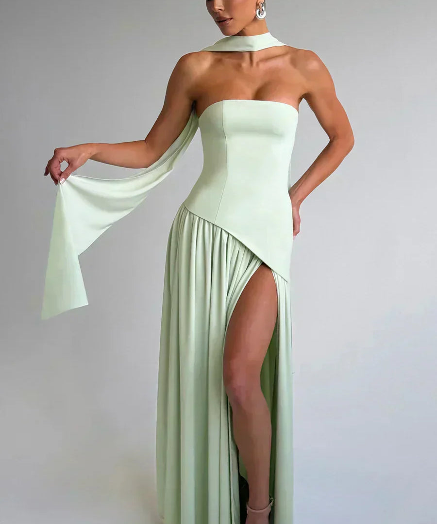 Mariah | Rochie Lungă Elegantă