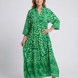 Marielle | Rochie Maxi cu Nasturi pe Față