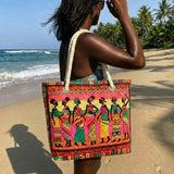 Geantă de Plajă Matlasată Melanin Queens