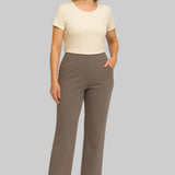 Alexie | Pantaloni eleganți din jerseu moale